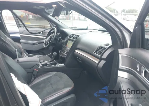 2019 Ford Explorer Xlt z USA, uszkodzony, nr VIN 1FM5K8D88KGB00934